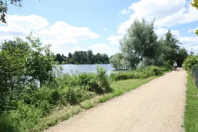 Naturlandschaft in der Nähe der Ferienwohnung