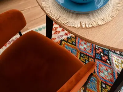 Ein Sitzbereich in der Unterkunft Die kleine Lotti