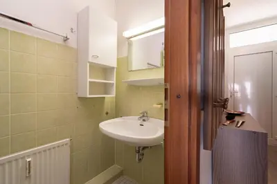 Ein Badezimmer in der Unterkunft Berliner Hof App 303