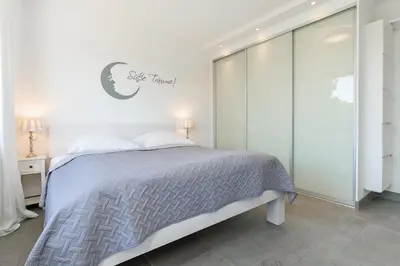 Ein Bett oder Betten in einem Zimmer der Unterkunft Meerzeit 5