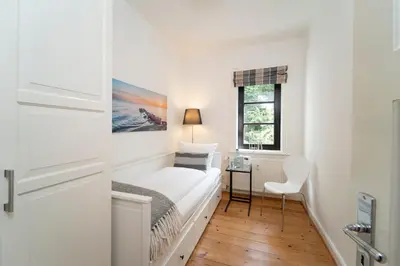 Ein Bett oder Betten in einem Zimmer der Unterkunft Villa Trave 