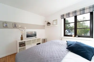 Ein Bett oder Betten in einem Zimmer der Unterkunft Villa Trave 