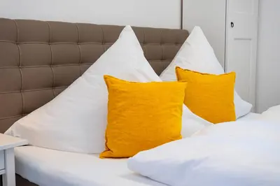 Ein Bett oder Betten in einem Zimmer der Unterkunft Sonnendeck