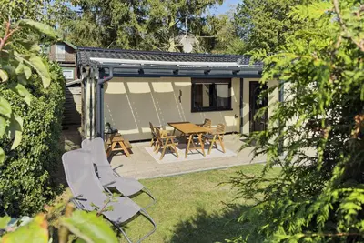 Ein Garten an der Unterkunft Objekt-Nr 158 - Priwall - Wiekstraße