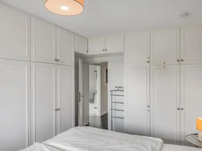 Ein Bett oder Betten in einem Zimmer der Unterkunft Objekt-Nr 210 - Strand - Kaiserallee