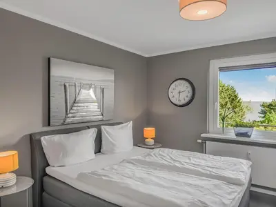 Ein Bett oder Betten in einem Zimmer der Unterkunft Objekt-Nr 210 - Strand - Kaiserallee