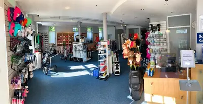 Das Fitnesscenter und/oder die Fitnesseinrichtungen in der Unterkunft Golfpark Ostsee Apartments