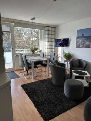 TV/Unterhaltungsangebot in der Unterkunft Ferienwohnung Timmdema