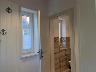 Ein Badezimmer in der Unterkunft Objekt-Nr 139 - Priwall - Mecklenburger Landstraße