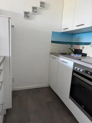 Küche/Küchenzeile in der Unterkunft 3 Zimmer in Sierksdorf, nah am Strand & HansaPark