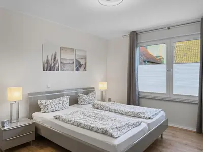 Ein Bett oder Betten in einem Zimmer der Unterkunft Objekt-Nr 162 - Ort - Mühlenberg