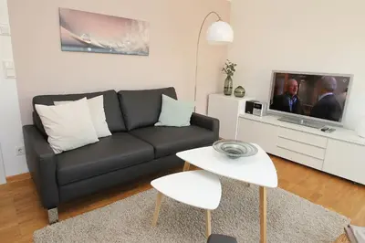 TV/Unterhaltungsangebot in der Unterkunft Europaweg, Fewo 131