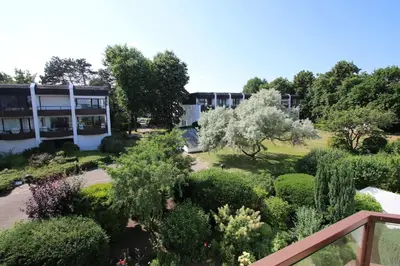 Ein Garten an der Unterkunft Kaiserallee, Fewo 168