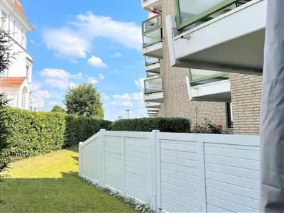 Ein Garten an der Unterkunft Kaiserallee, Fewo 198