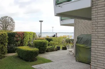 Ein Garten an der Unterkunft Kaiserallee, Fewo 177