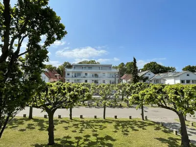 Ein Garten an der Unterkunft Kaiserallee, Fewo 200