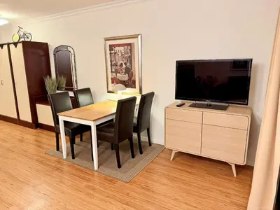 TV/Unterhaltungsangebot in der Unterkunft Villa Miramare, Fewo 101
