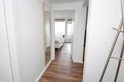 Ein Badezimmer in der Unterkunft Trelleborgallee, Fewo 209