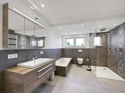 Ein Badezimmer in der Unterkunft Objekt-Nr 243 - Ort - Lindwurmstraße