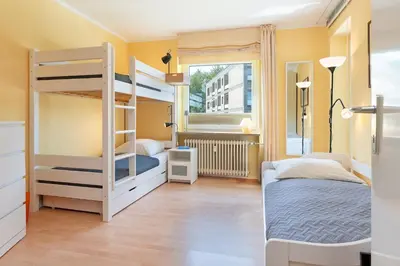 Ein Bett oder Betten in einem Zimmer der Unterkunft Seemööv