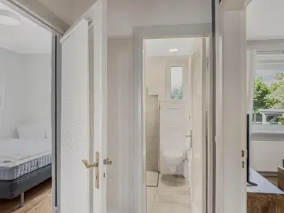 Ein Badezimmer in der Unterkunft Objekt-Nr 62 - Strand - Kaiserallee