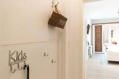 Ein Bett oder Betten in einem Zimmer der Unterkunft Ferienwohnung Boje 1 - Timmendorfer Strand