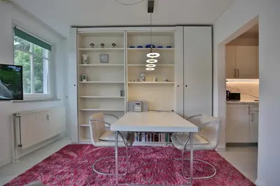 Küche/Küchenzeile in der Unterkunft Residenz Weedkroog 13 Appartement 8
