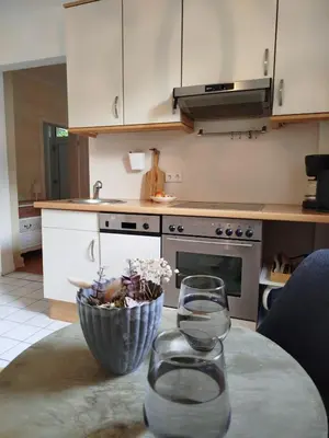 Küche/Küchenzeile in der Unterkunft Villa Scharbeutz, Pönitz