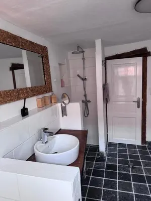 Ein Badezimmer in der Unterkunft Altstadthaus No 18