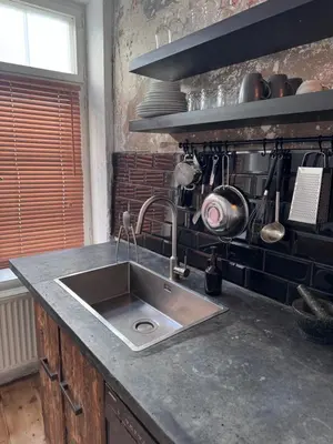 Küche/Küchenzeile in der Unterkunft Altstadthaus No 18