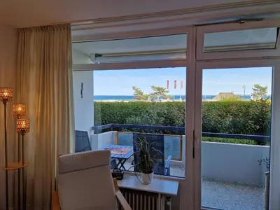 Ein Balkon oder eine Terrasse in der Unterkunft Berliner Hof App. 109