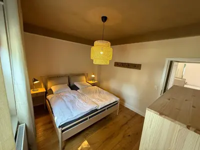 Ein Bett oder Betten in einem Zimmer der Unterkunft Matilda