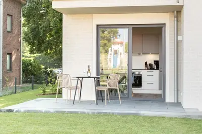 Küche/Küchenzeile in der Unterkunft Ferienwohnung Villa Heidenreich Nr. 1 - Scharbeutz