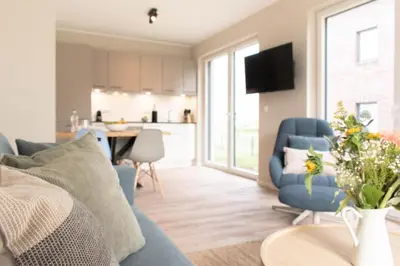 TV/Unterhaltungsangebot in der Unterkunft Ferienwohnung Villa Heidenreich Nr.2 - Scharbeutz