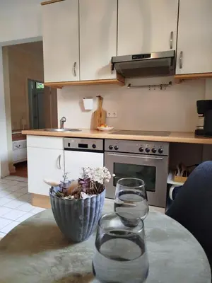 Küche/Küchenzeile in der Unterkunft Villa Scharbeutz, Pönitz