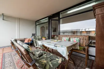 Ein Balkon oder eine Terrasse in der Unterkunft Ferienpark Sierksdorf App 151