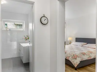 Ein Bett oder Betten in einem Zimmer der Unterkunft Objekt-Nr 232 - Hafen - Vogteistraße