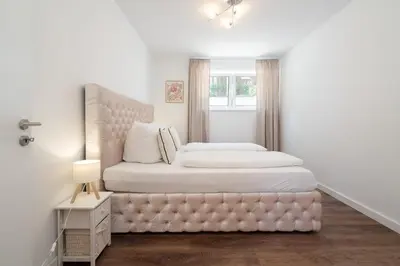 Ein Bett oder Betten in einem Zimmer der Unterkunft Haus Philip
