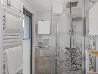 Ein Badezimmer in der Unterkunft Objekt-Nr 236 - Priwall - Sanddornweg