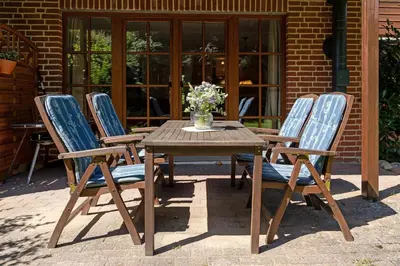 Ein Patio oder anderer Außenbereich in der Unterkunft Ferienparadies Seeweg 16