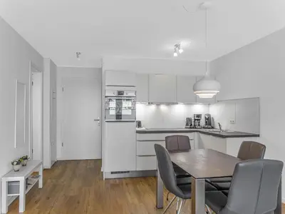 Küche/Küchenzeile in der Unterkunft Objekt-Nr 234 - Priwall - Mecklenburger Landstraße