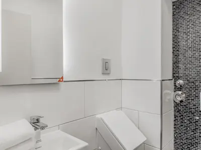 Ein Badezimmer in der Unterkunft Objekt-Nr 186 - Strand - Backbord