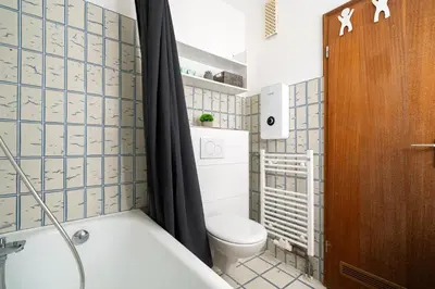 Ein Badezimmer in der Unterkunft Berliner Hof App 306 - Seeblick