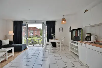 Küche/Küchenzeile in der Unterkunft Haus Ostseeallee 10 Ostseeallee Appartement 68