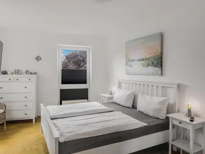 Ein Bett oder Betten in einem Zimmer der Unterkunft Objekt-Nr 93 - Ort - Mühlenberg