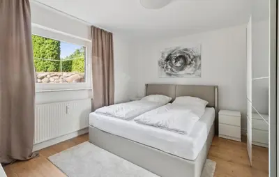 Ein Bett oder Betten in einem Zimmer der Unterkunft 1 Bedroom Amazing Apartment In Dassow