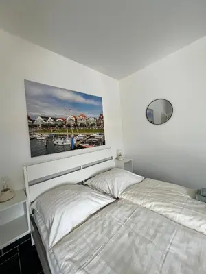 Ein Bett oder Betten in einem Zimmer der Unterkunft Segellast 3