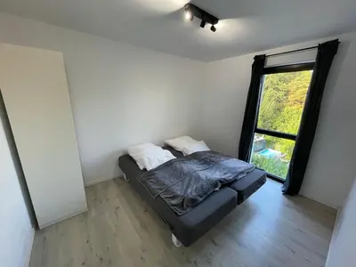 Ein Bett oder Betten in einem Zimmer der Unterkunft Modernes 3 Zimmer Apartment - zentral - nahe Hamburg & Lübeck