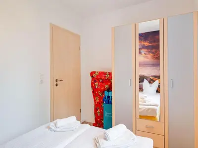 Ein Bett oder Betten in einem Zimmer der Unterkunft Getaway Near the Baltic