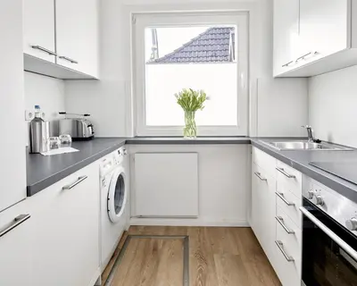 Küche/Küchenzeile in der Unterkunft Techts Sommerhaus